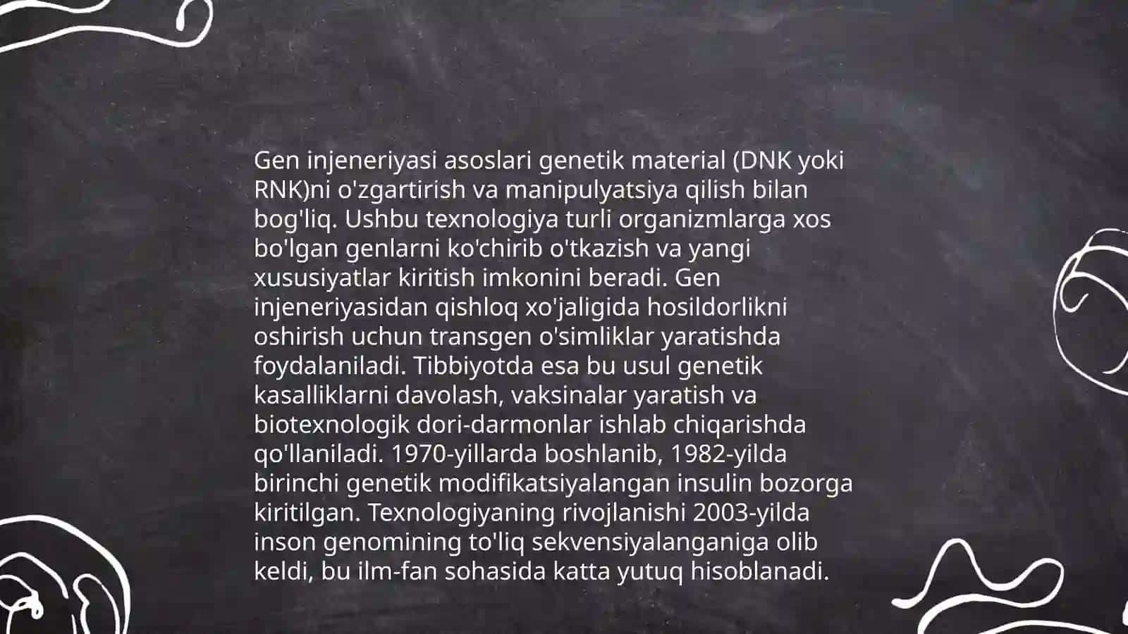 Gen injeneriyasi va uning meditsina amaliyotida qoʻllanilishi 3