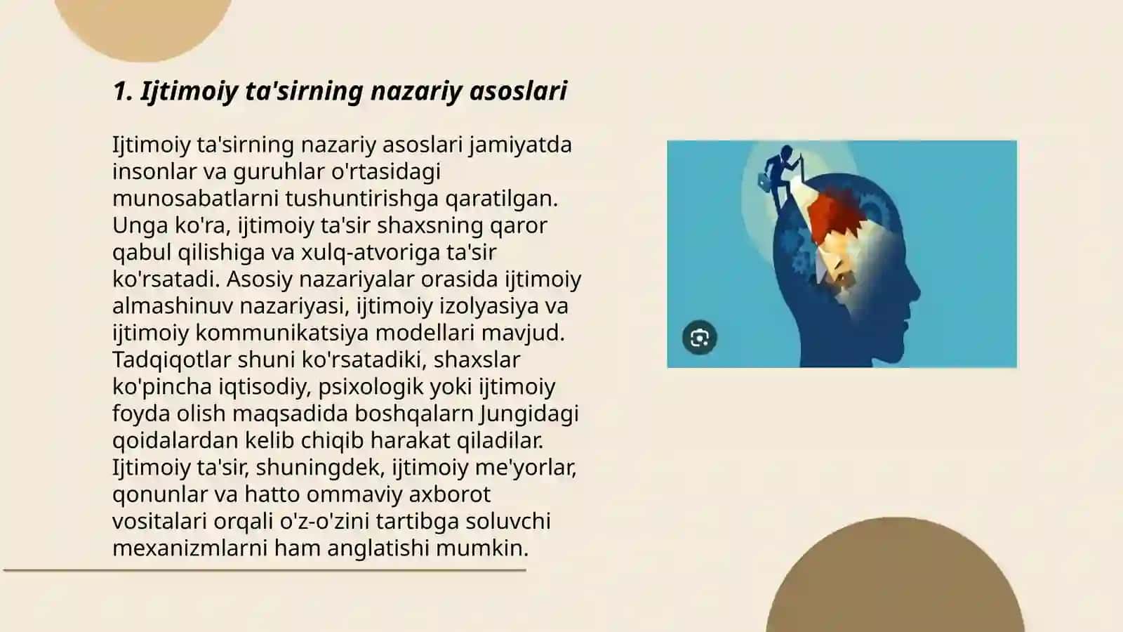Ijtimoiy ta'sirning nazariy asoslari 3