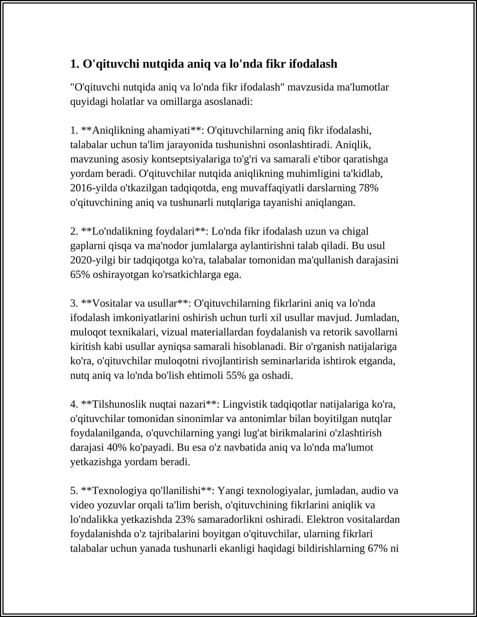 O'QOTUVCHI NUTQINING MANTIQIYLIGI VA GRAMATIK TO'G'RI TUZILISHI 3