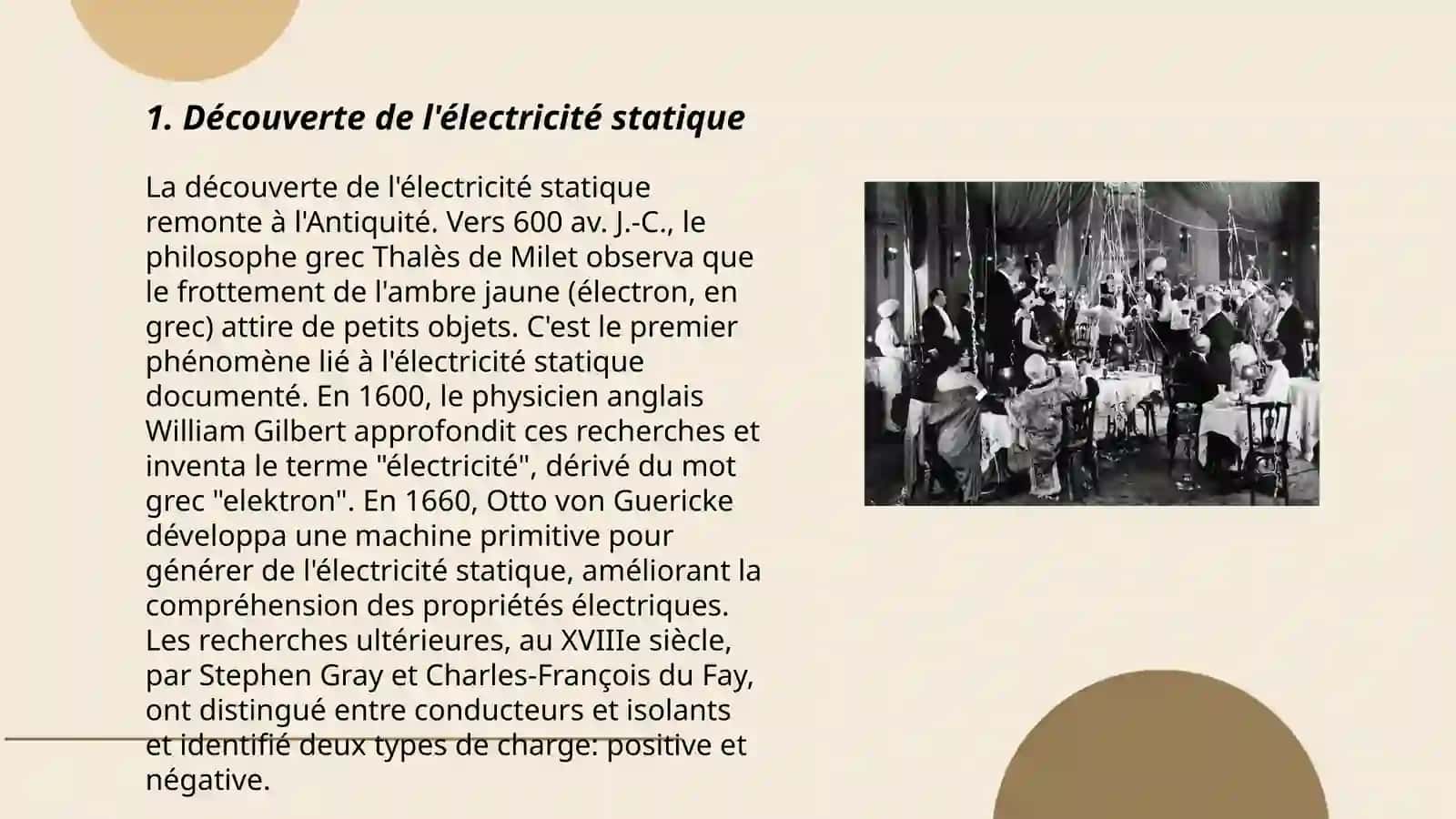 The history of electricity 3