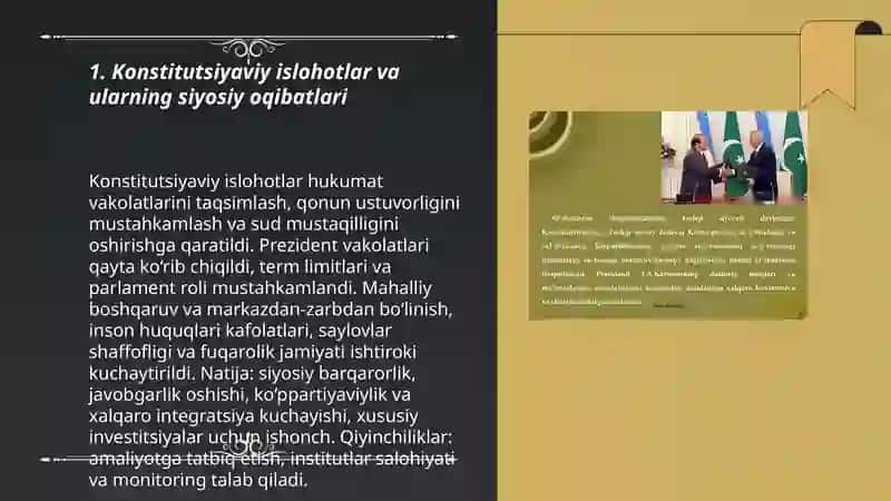 Konstitutsiyaviy islohotlar va ularning siyosiy oqibatlari 3