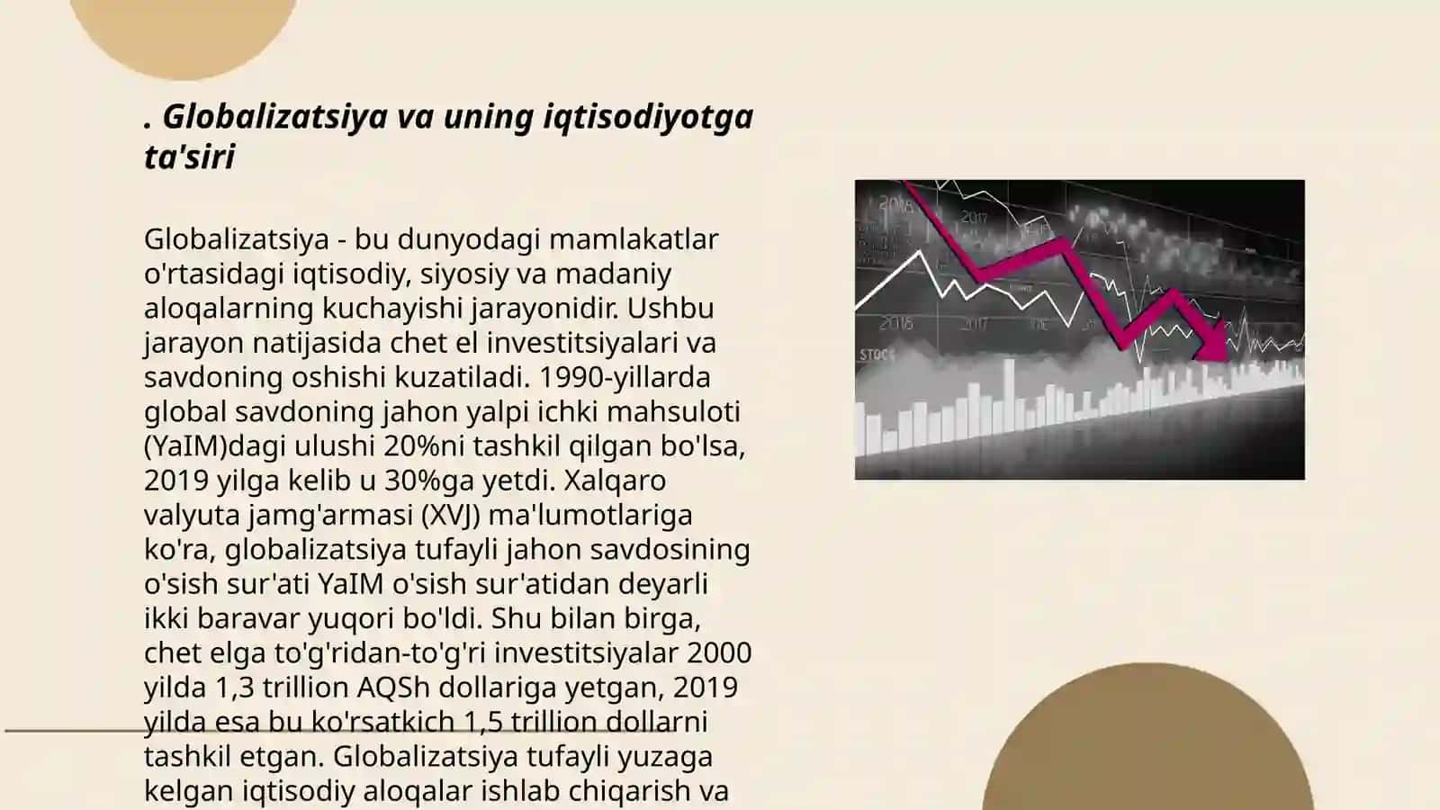 Globalizatsiya va uning iqtisodiyotga ta'siri 3