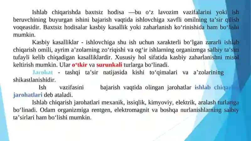 Baxtsiz hodisa va dalolatnoma tuzish 3