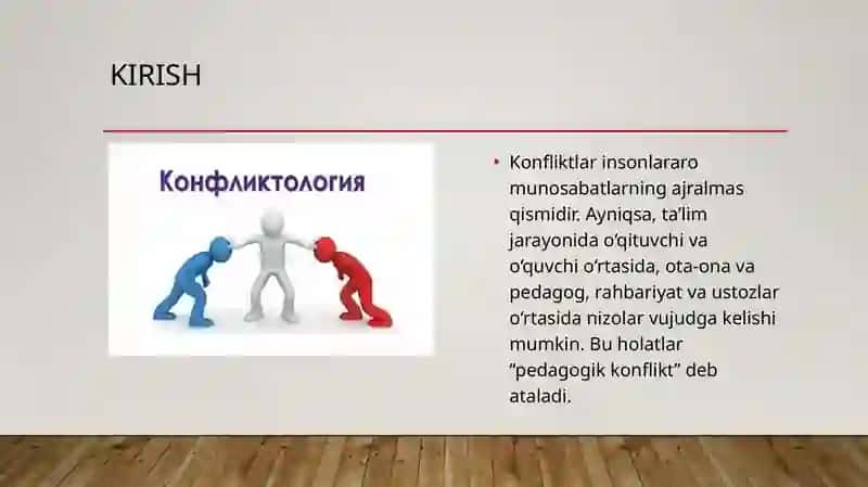 Pedagogik Konflikt Turlari 3