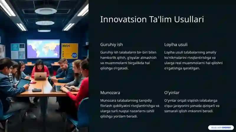 An'anaviy Ta'lim Usullari 3