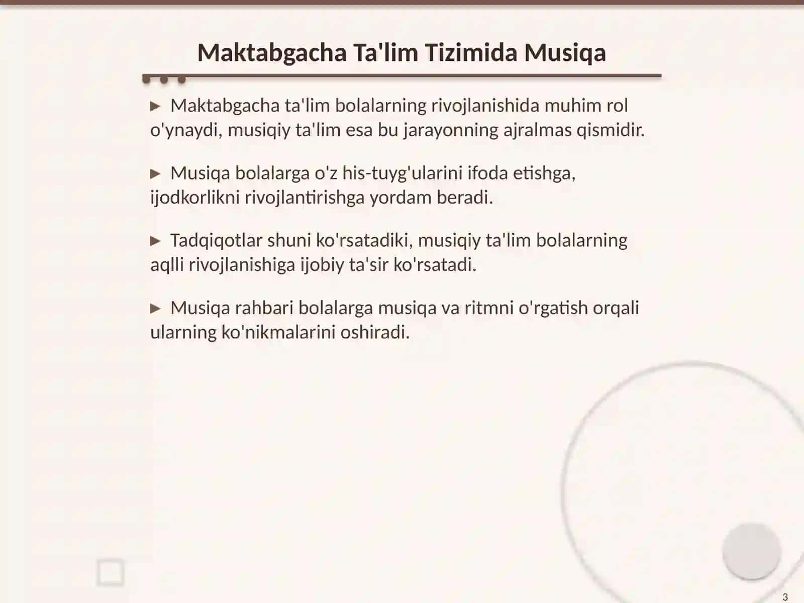 Maktabgacha Ta'limda Musiqa Rahbari Faoliyati 3