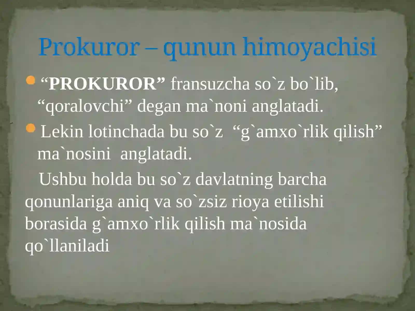 BIR SOATLIK DARS TAQDIMOTI 3