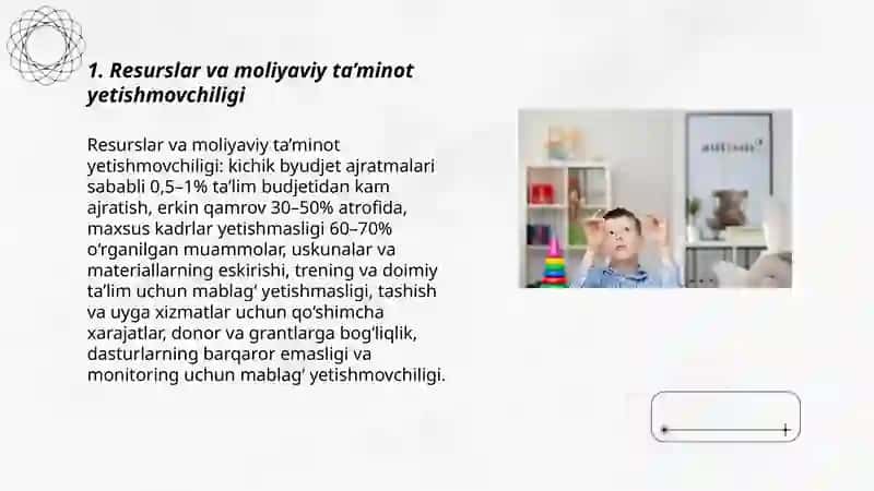 Erta psixologik-pedagogik hamrohlik qilishni tashkil etishda yuzaga keladigan qiyinchiliklar tahlili 3