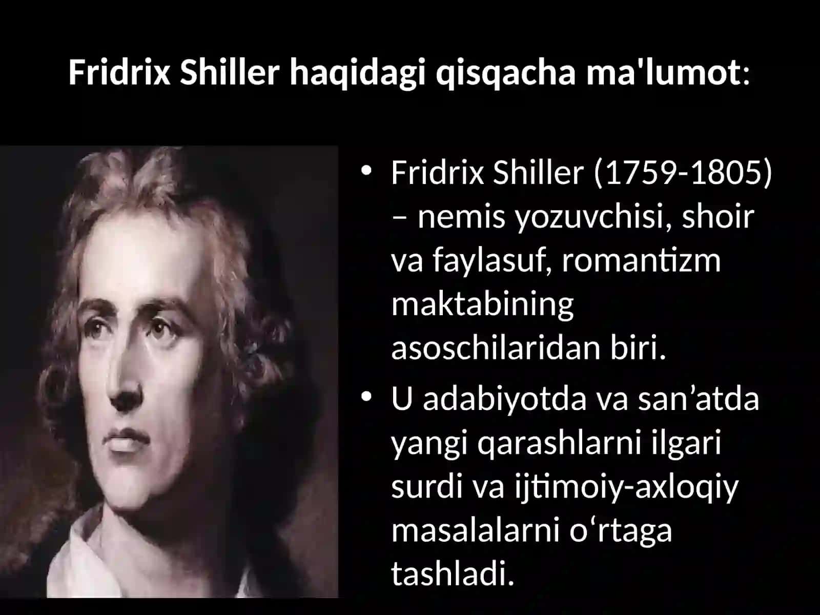 Fridrix Shillerning “Qaroqchilar” asarida tragik obrazlar 3