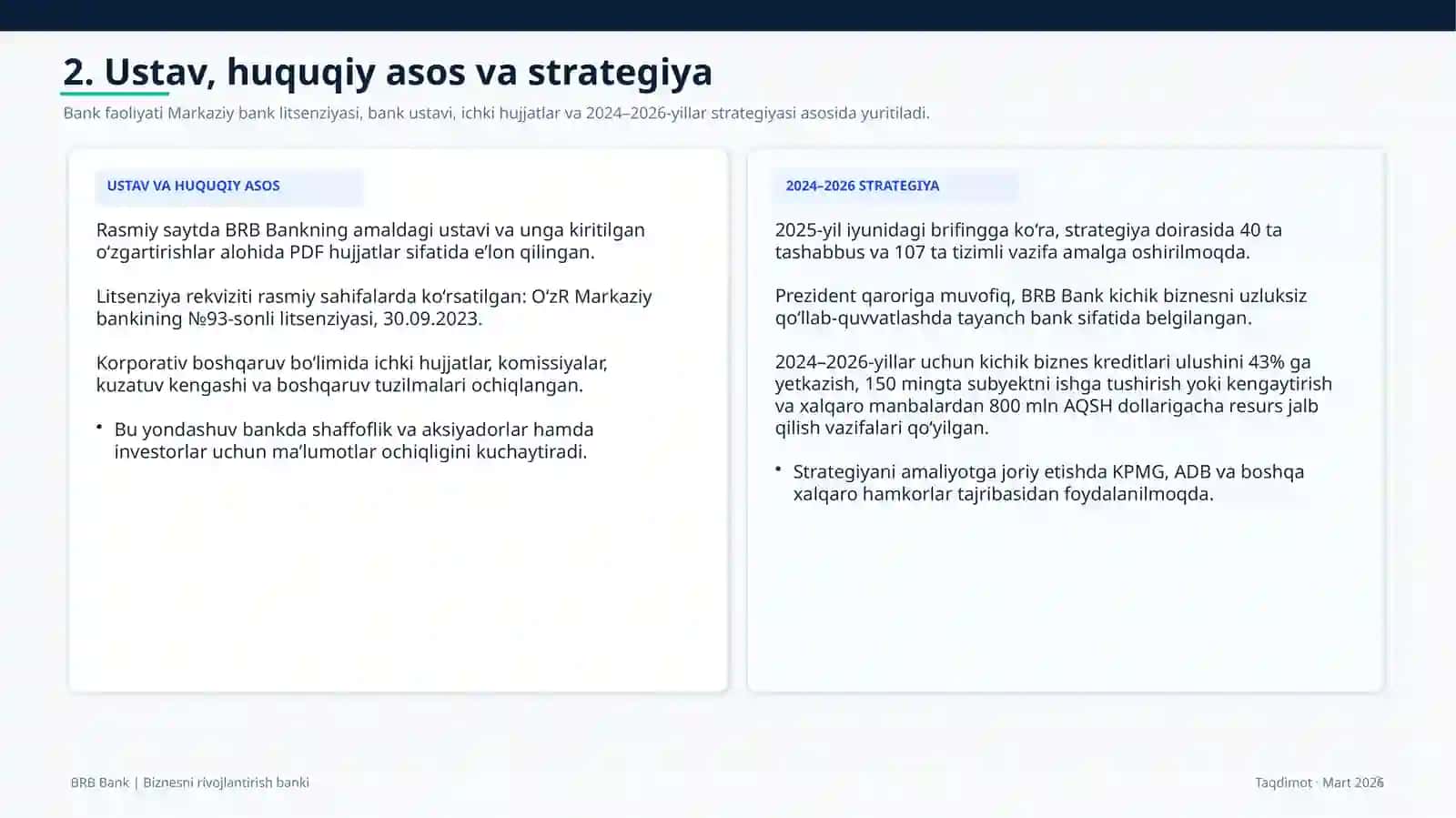 Biznesni rivojlantirish banki haqida 3