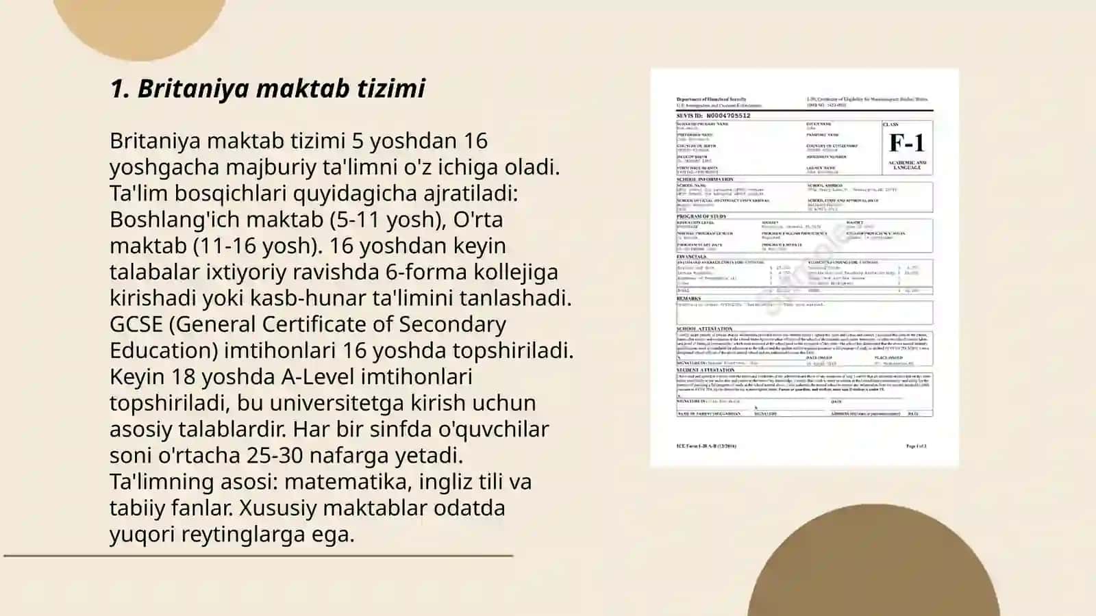 Britaniya maktab tizimi 3