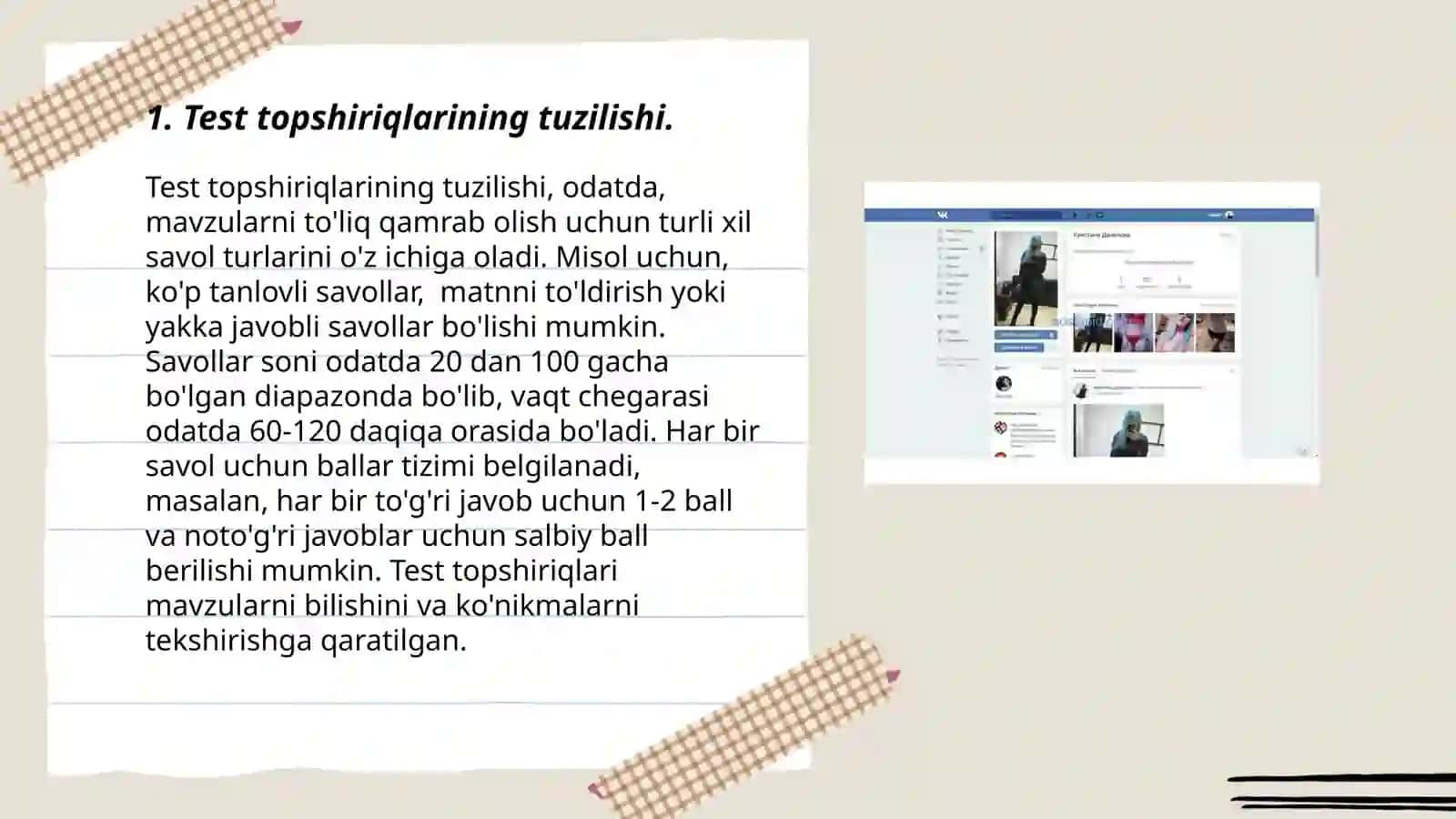 Test topshiriqlarining murakkablik indeksi(effektivlik) va diskriminatlivligi 3