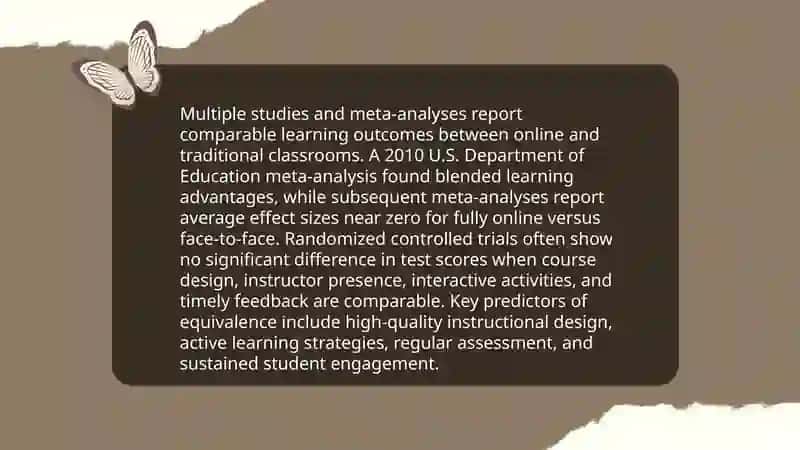 Agree–Disagree Essay: Online Education Is as Effective as Traditional Classroom Learning 3