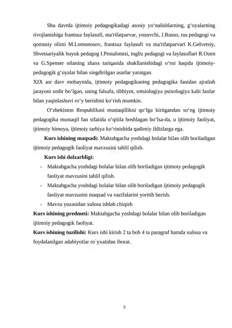MAKTABGACHA YOSHDAGI BOLALAR BILAN OLIB BORILADIGAN IJTIMOIY PEDAGOGIK FAOLIYAT 3