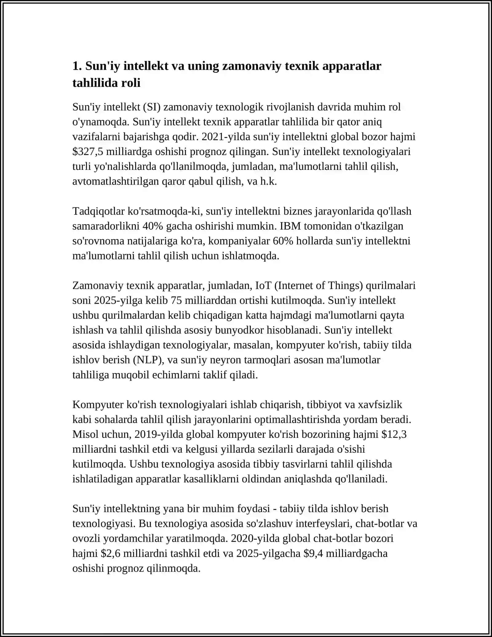 ZAMONAVIY TEXNIK APPARATLAR TAHLILI 3