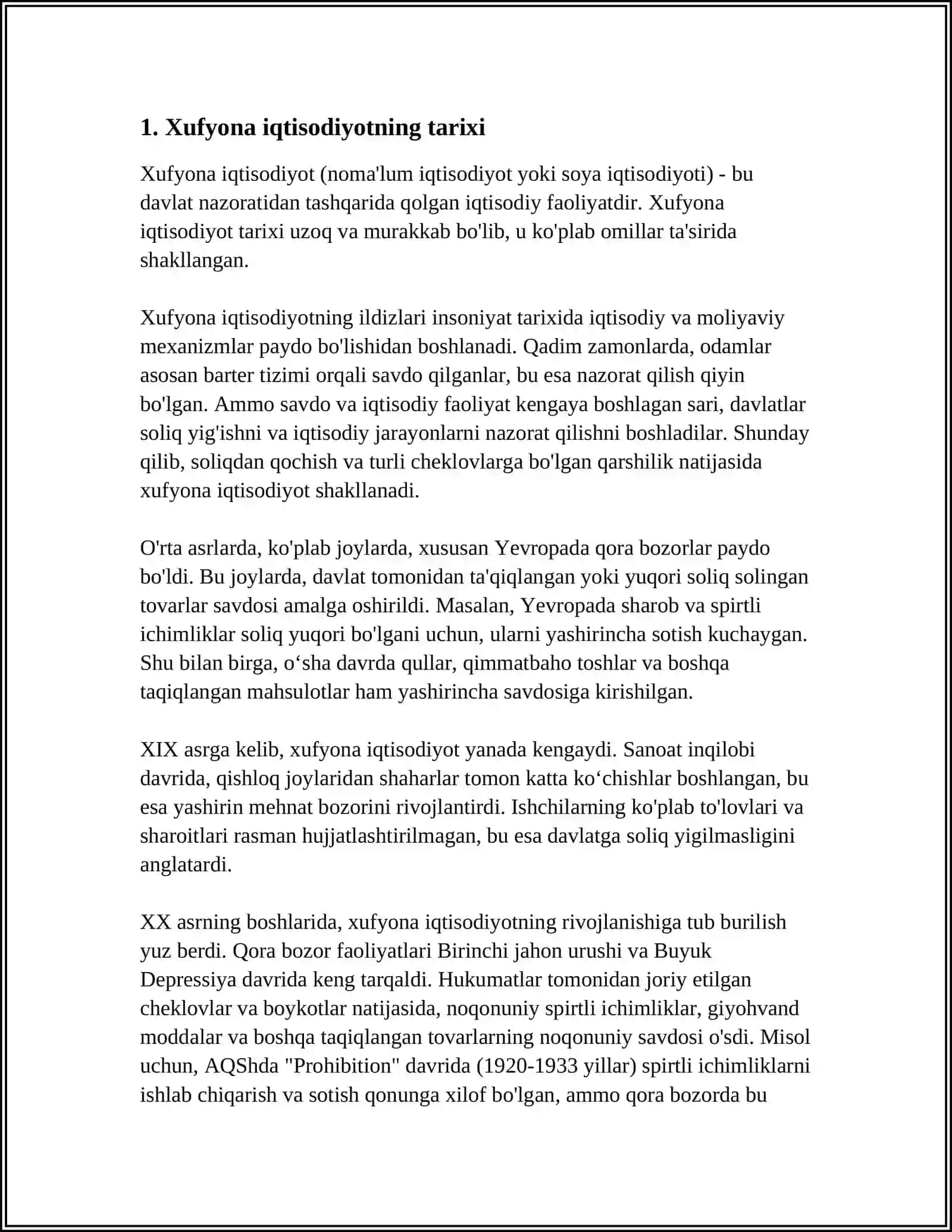 XUFYONA IQTISODIYOT, KORRUPSIYANING ISTITUTSIONAL NAZARIYASI 3