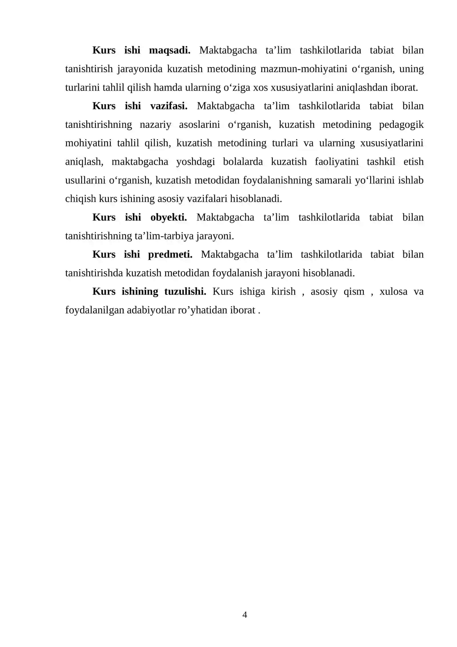 Tabiat bilan tanishtirishda kuzatish metodi va turlarini o’ziga xosliklari 3