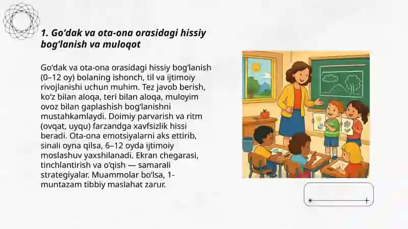 Kichik maktab yoshidagi bolalar muloqoti 3