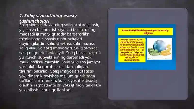 Soliq siyosatining huquqiy asoslari va xususiyatlari 3
