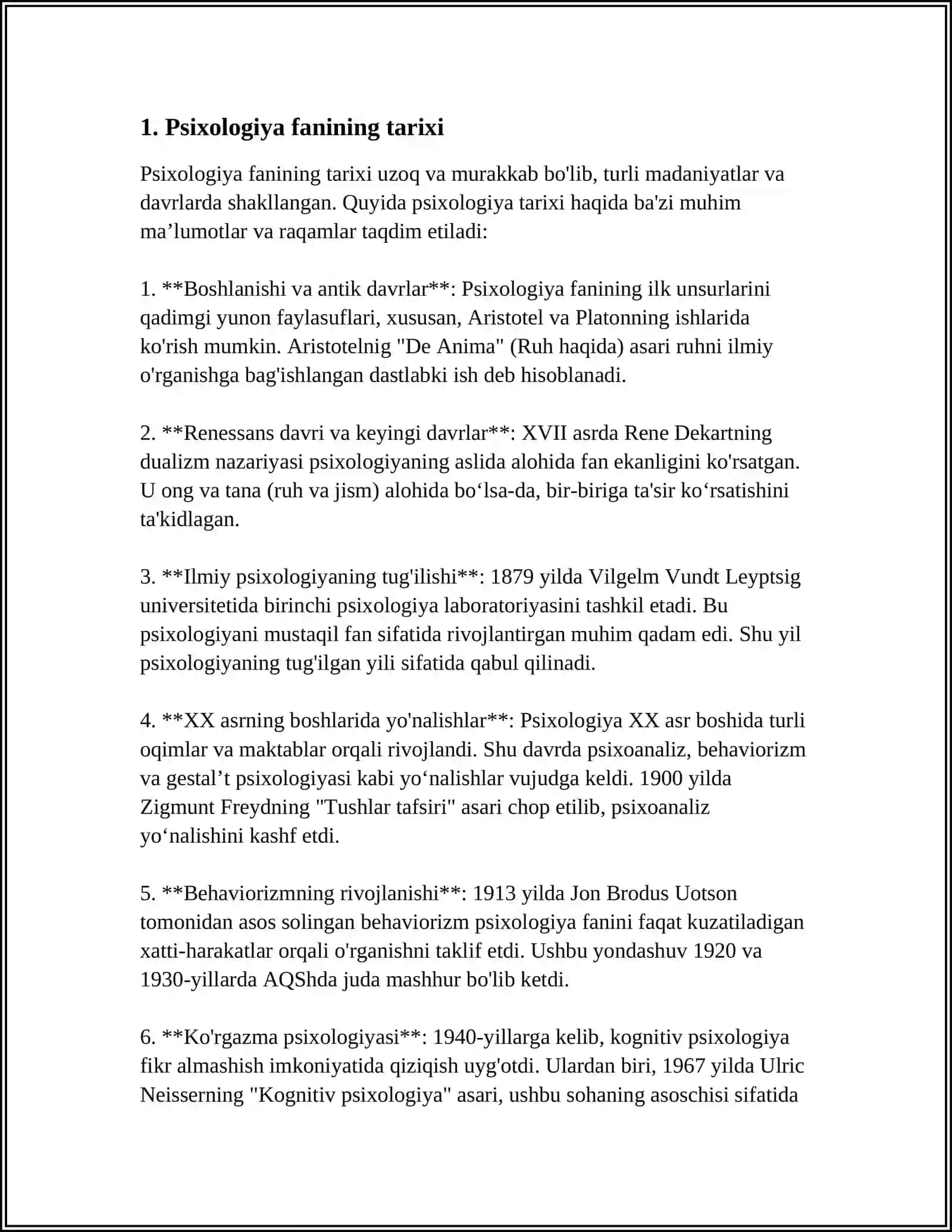 PISIXALOGIYA FANINING VUJUDGA KELISHI 3