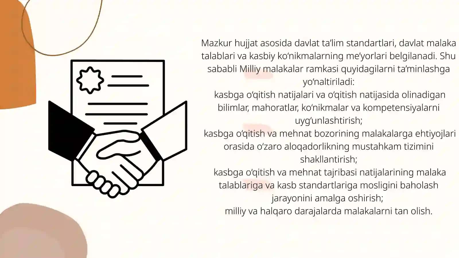 O‘zbekiston Respublikasi Milliy malakalar ramkasi 3