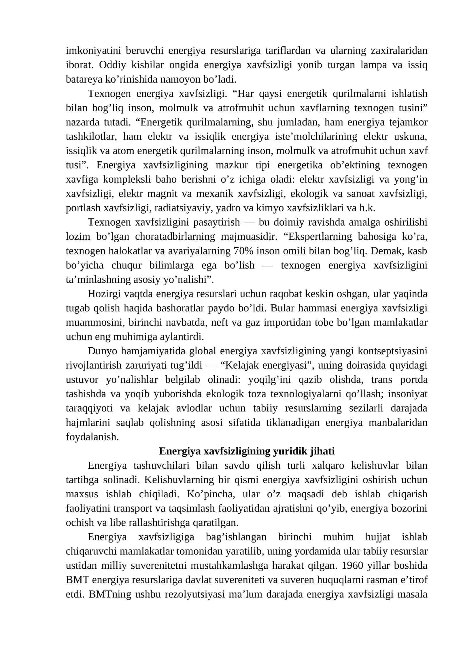 MUQOBIL ENERGIYA TURLARI VA ULARNING EKOLOGIK XAVFSIZLIGI 3