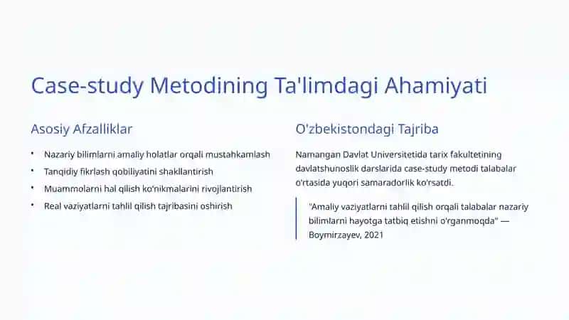 Case-study Metodi 3