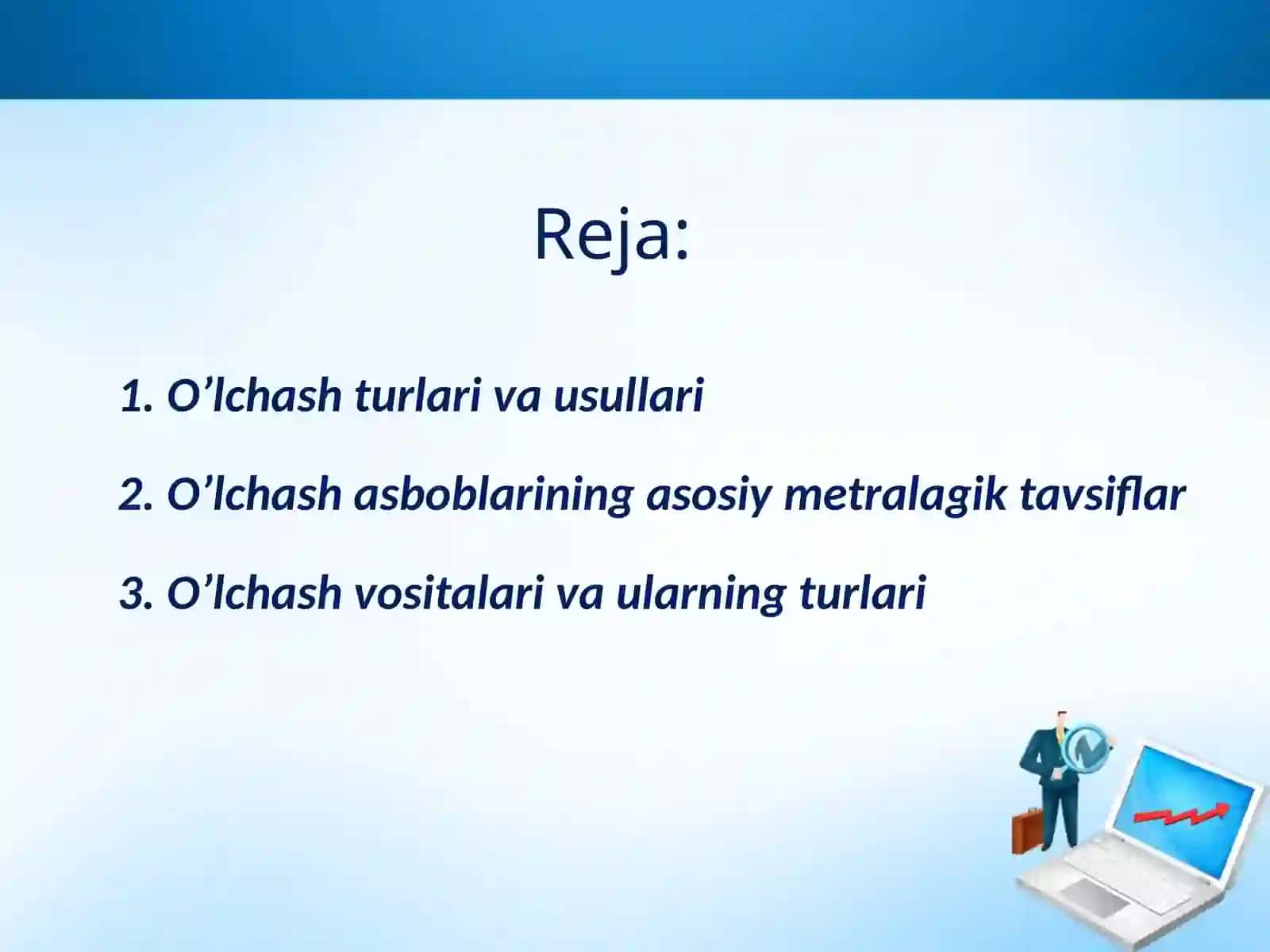 O’lchash asboblarining asosiy metrologik tavsiflari 3