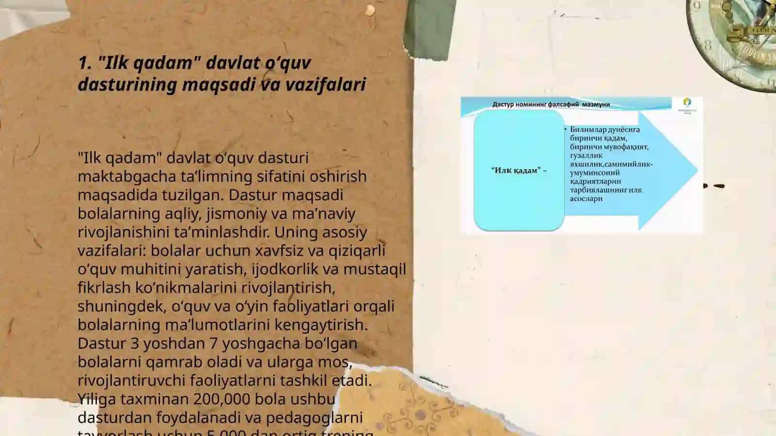 Ilk qadam davlat õquv dasturi asosida rivojlantiruvchi markazlarni tashkil etish 3