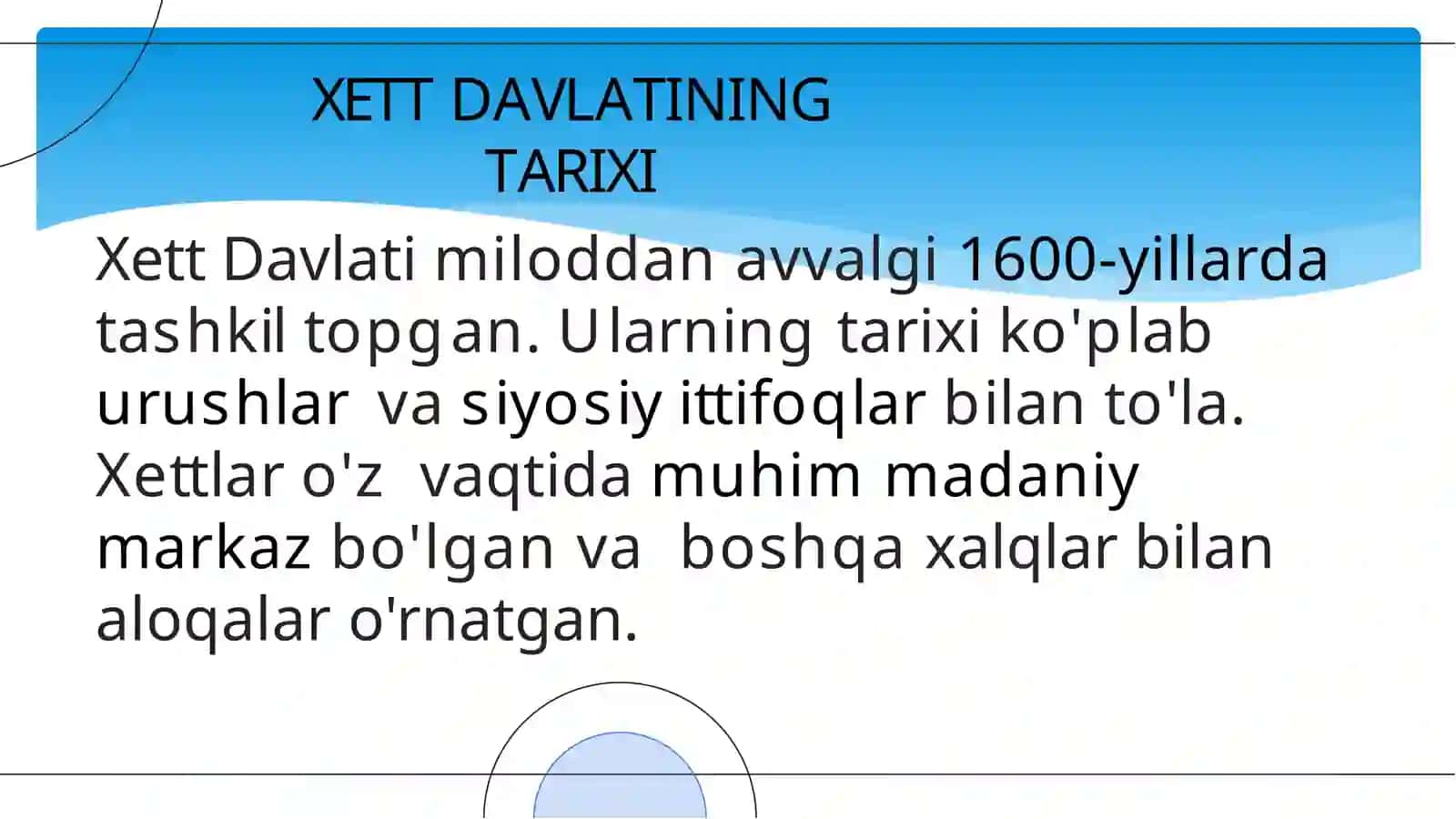 Qadimgi Xett davlatiga oid  manblar 3