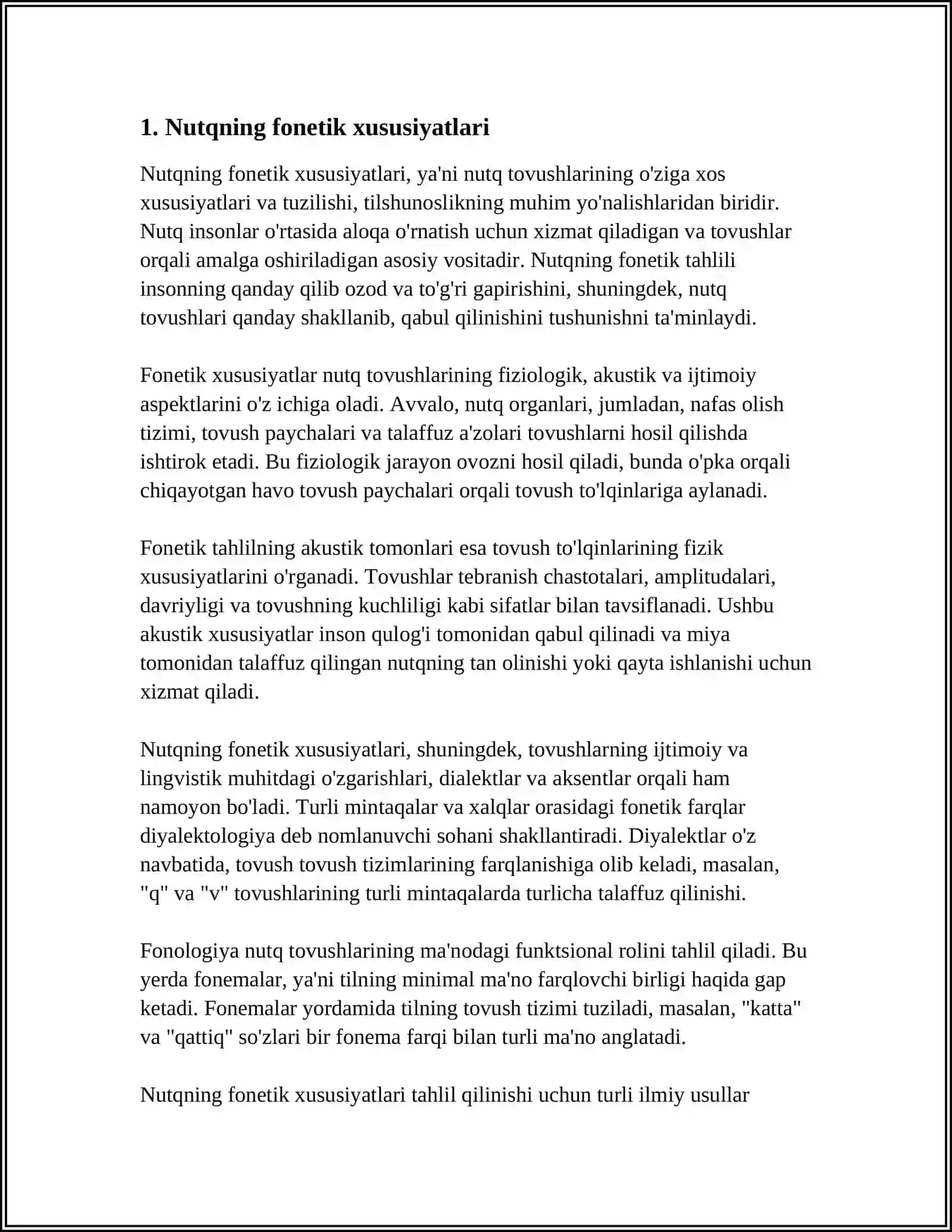 NUTQNING ASOSIY SIFATLARI, XUSUSIYATLARI 3