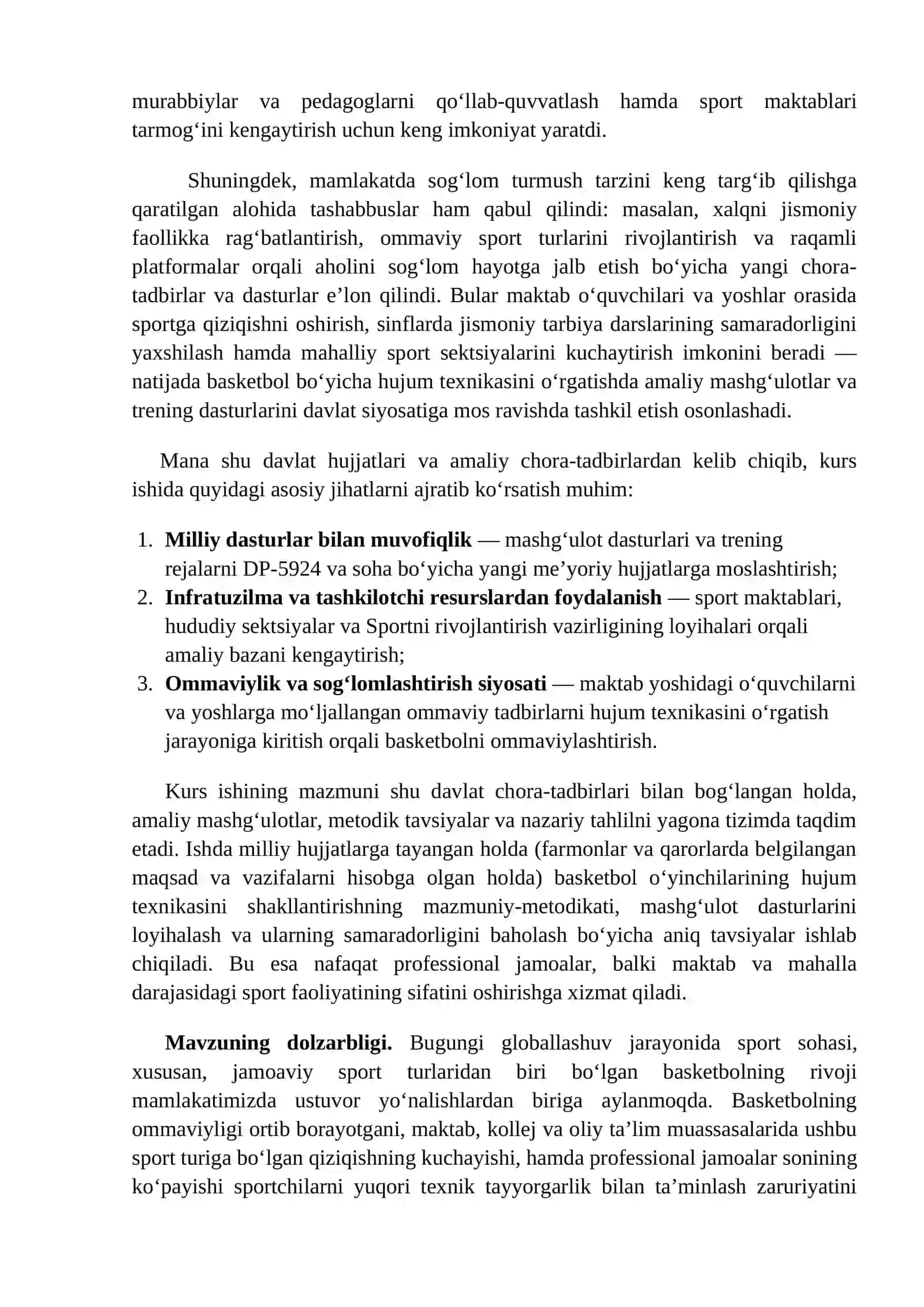 BASKETBOLDA O‘YINCHILARNI XUJUM TEXNIKASI USULLARI –NAZARIY METODIK JIHATDAN O‘RGANISH 3
