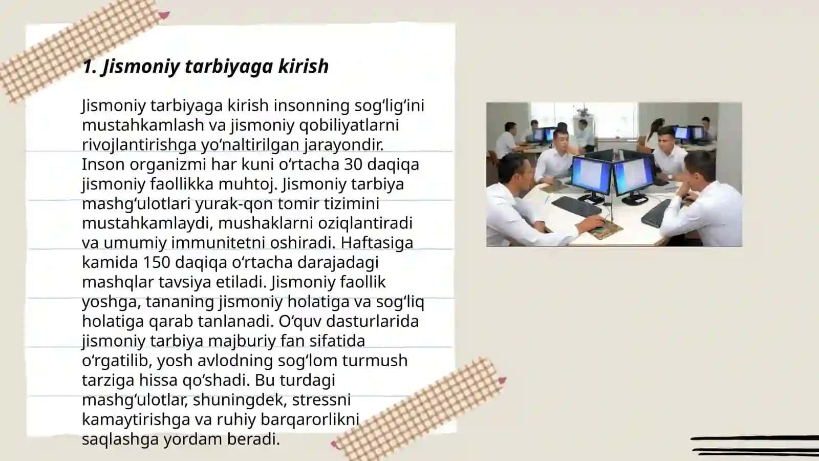 Umum rivojlantiruvchi mashqlar 3
