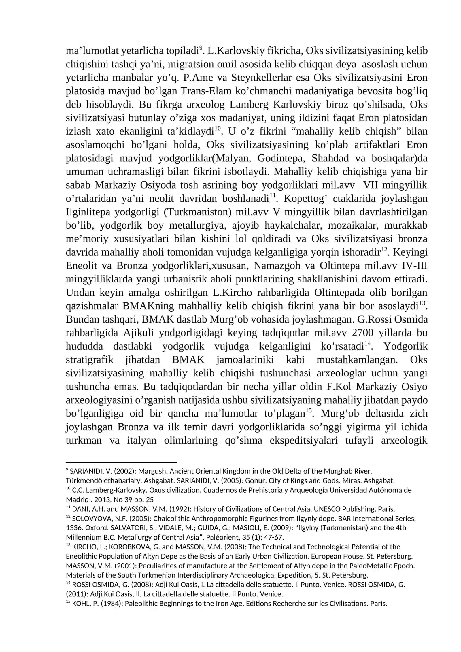 AQSH ARXEOLOGIYASIDA OKS SIVILIZATSIYASINING O’RGANILISHI TARIXI 3