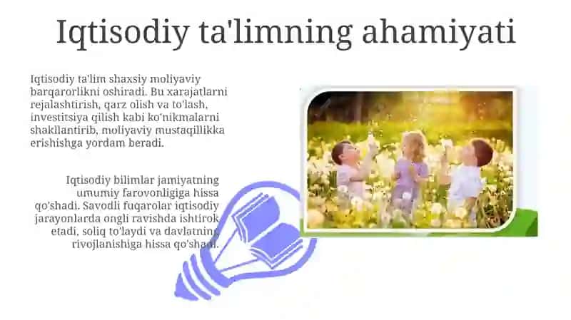 Iqtisodiy ta'limda oilaning o’rni va ahamiyati 3