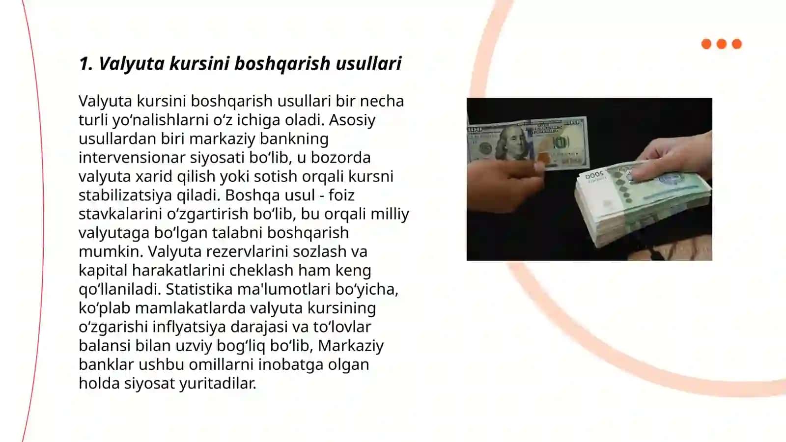 Markaziy bankning valyuta siyosati 3