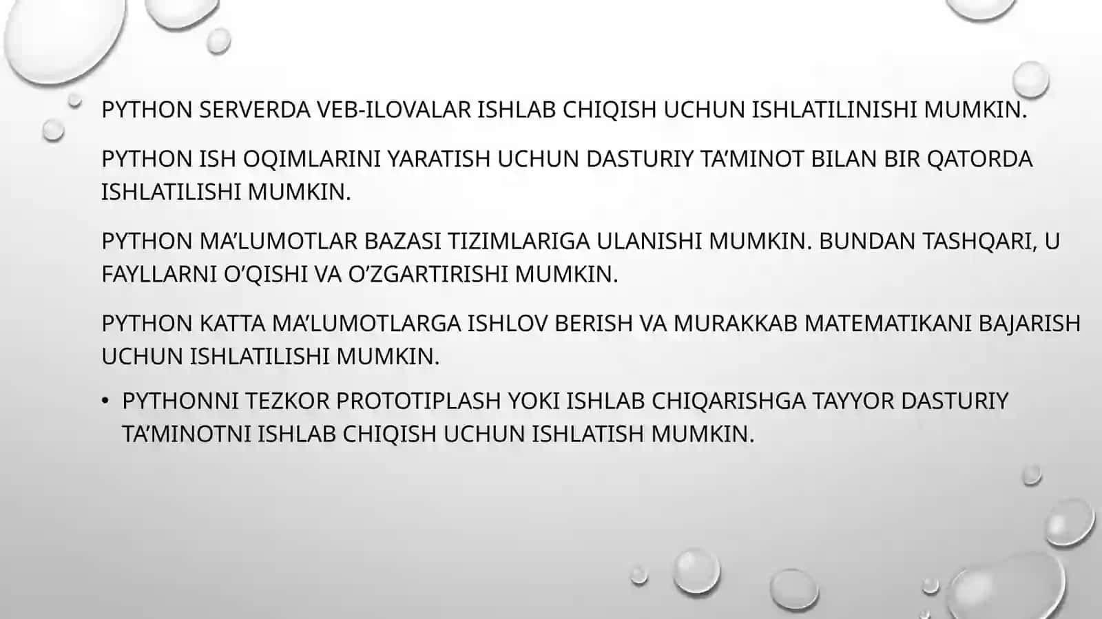 Puthondasturlash tilida xatoliklar bilan ishlash 3