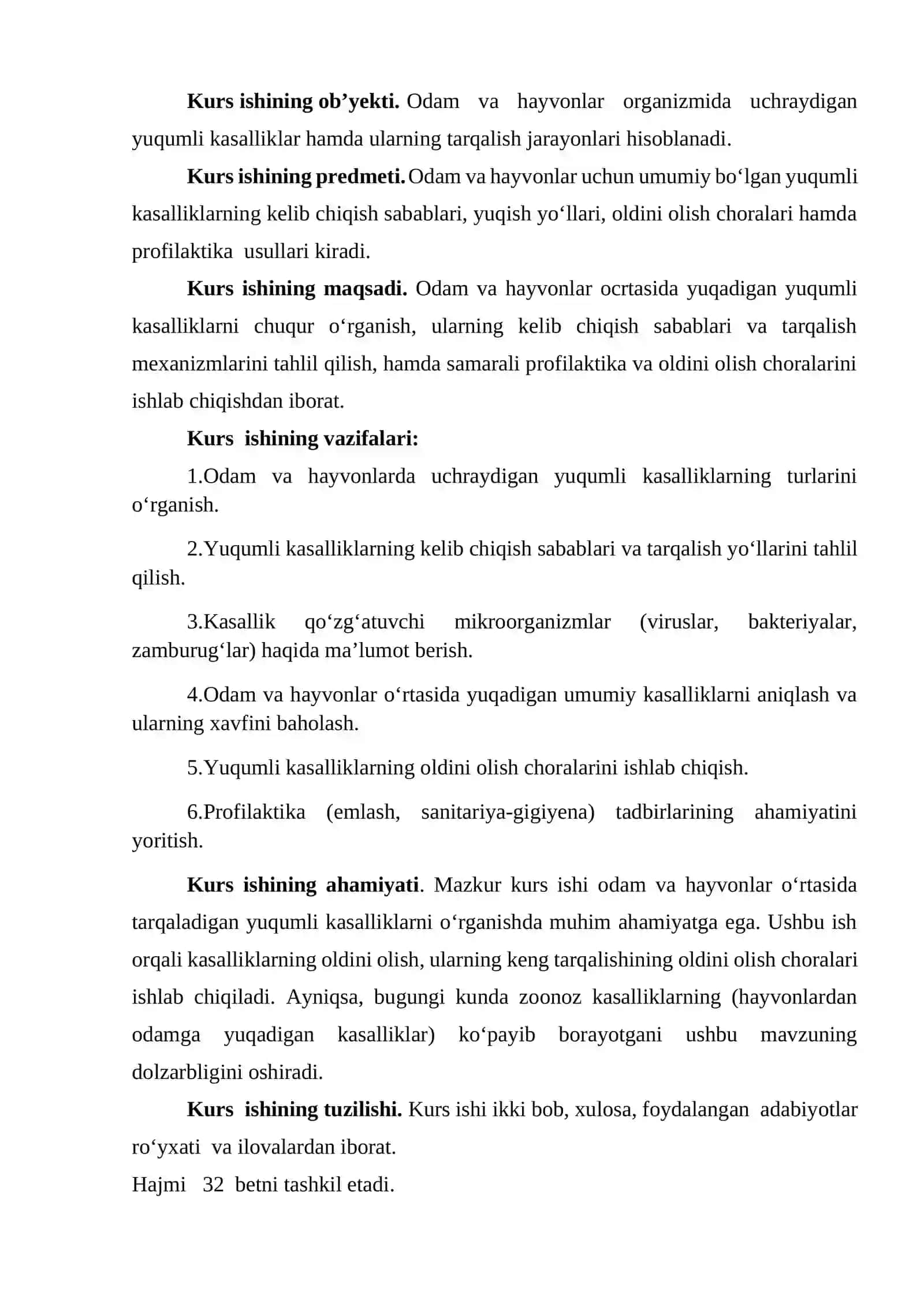 Odam va hayvonlar uchun umumiy bo’lgan yuqumli kasalliklar 3