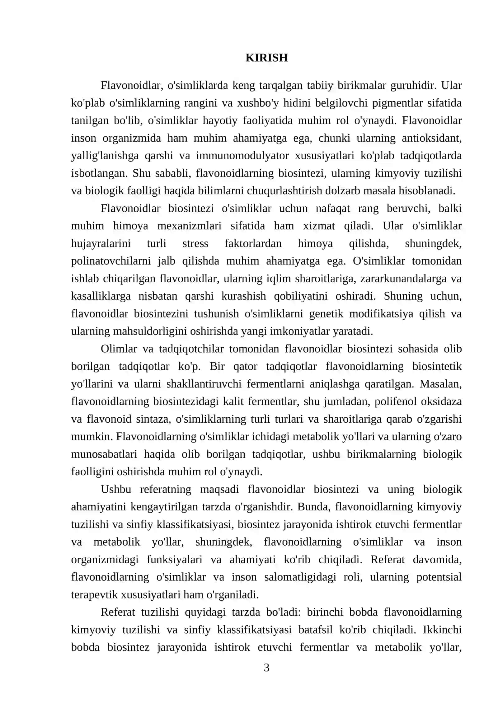 FLAVONOIDLAR BIOSINTEZI 3