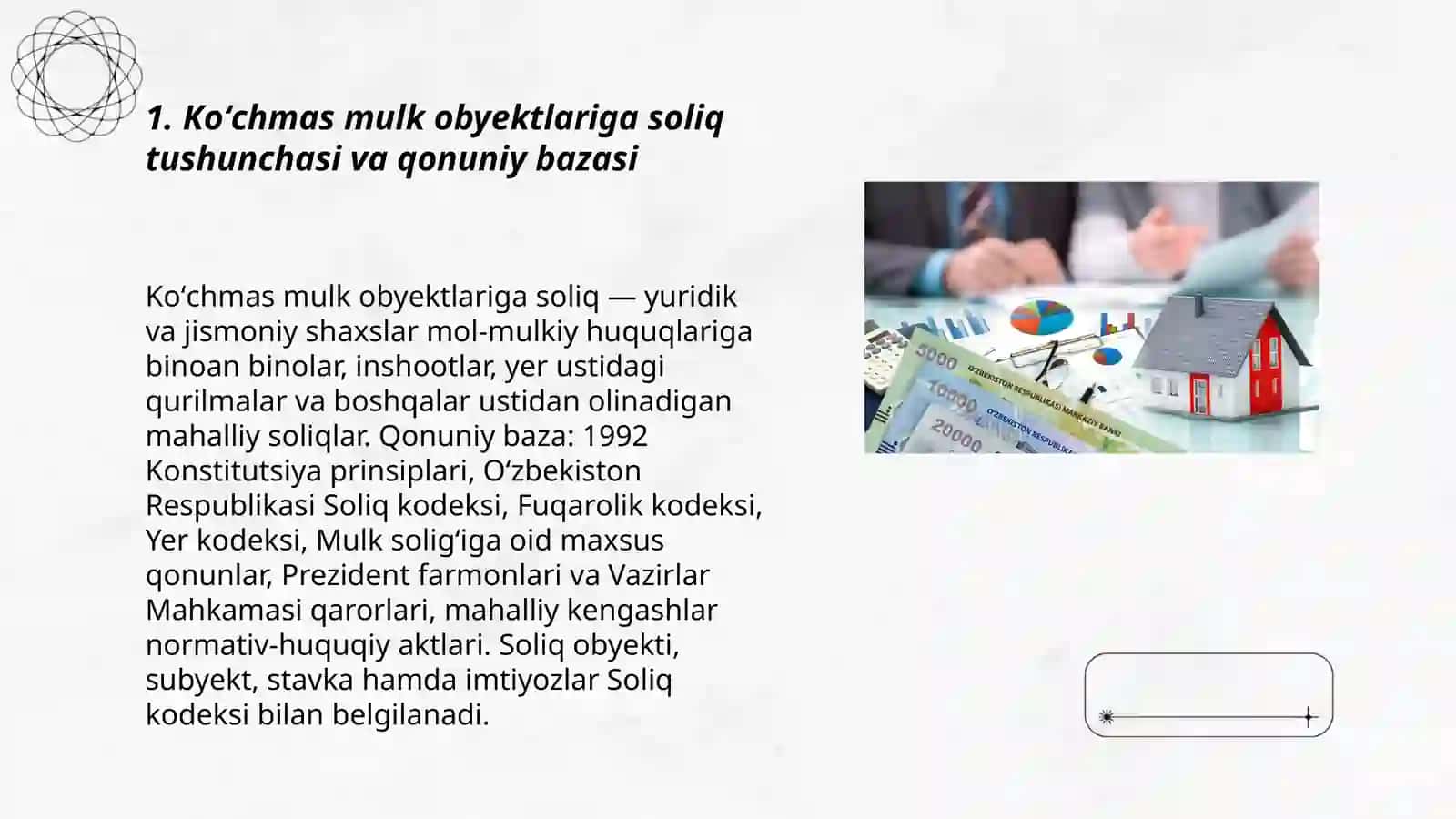 Koʻchmas mulk obyektlariga soliq solish tizimi 3