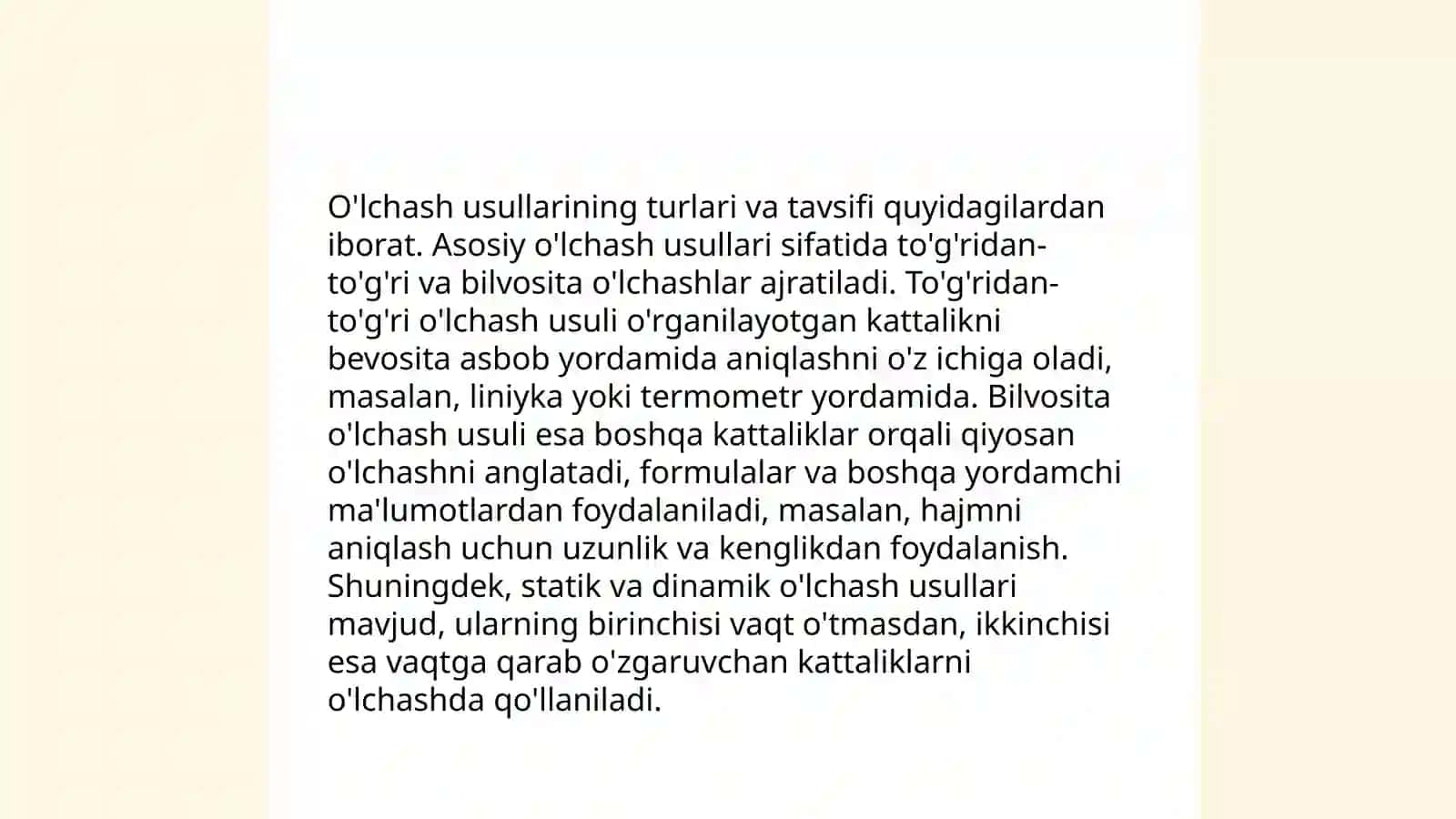 O'lchashlar kuzatuvchanligi asosida metrologik ta'minotning xossasi 3