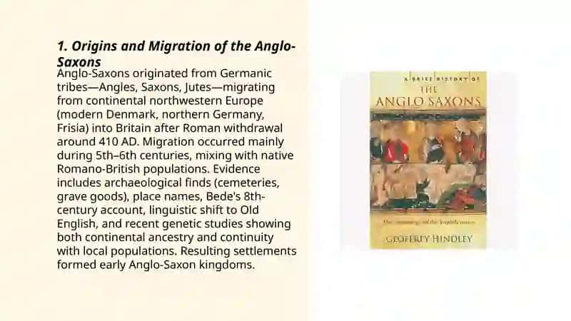 Anglo-Saxons brief history 3
