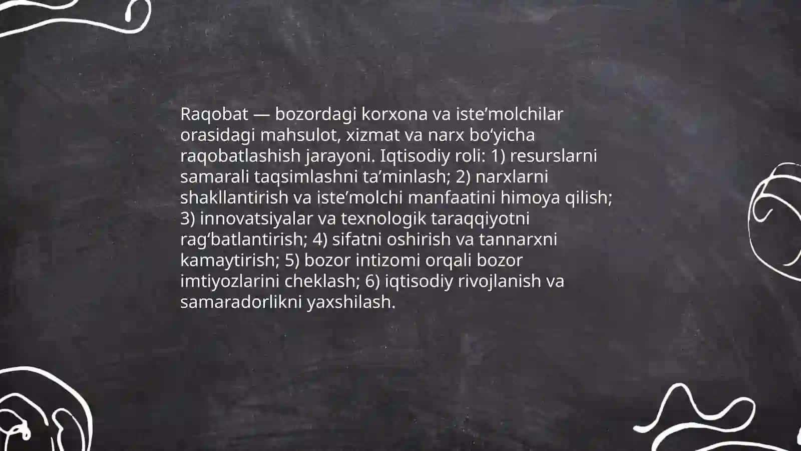 Raqobatning mohiyati va turlari 3