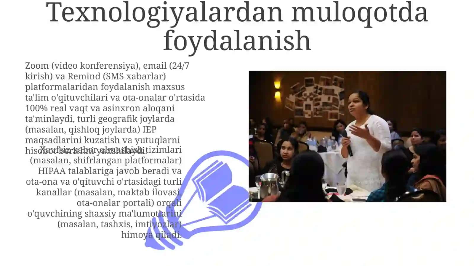 Defektolog va ota-onalar oʻrtasidagi muloqot 3