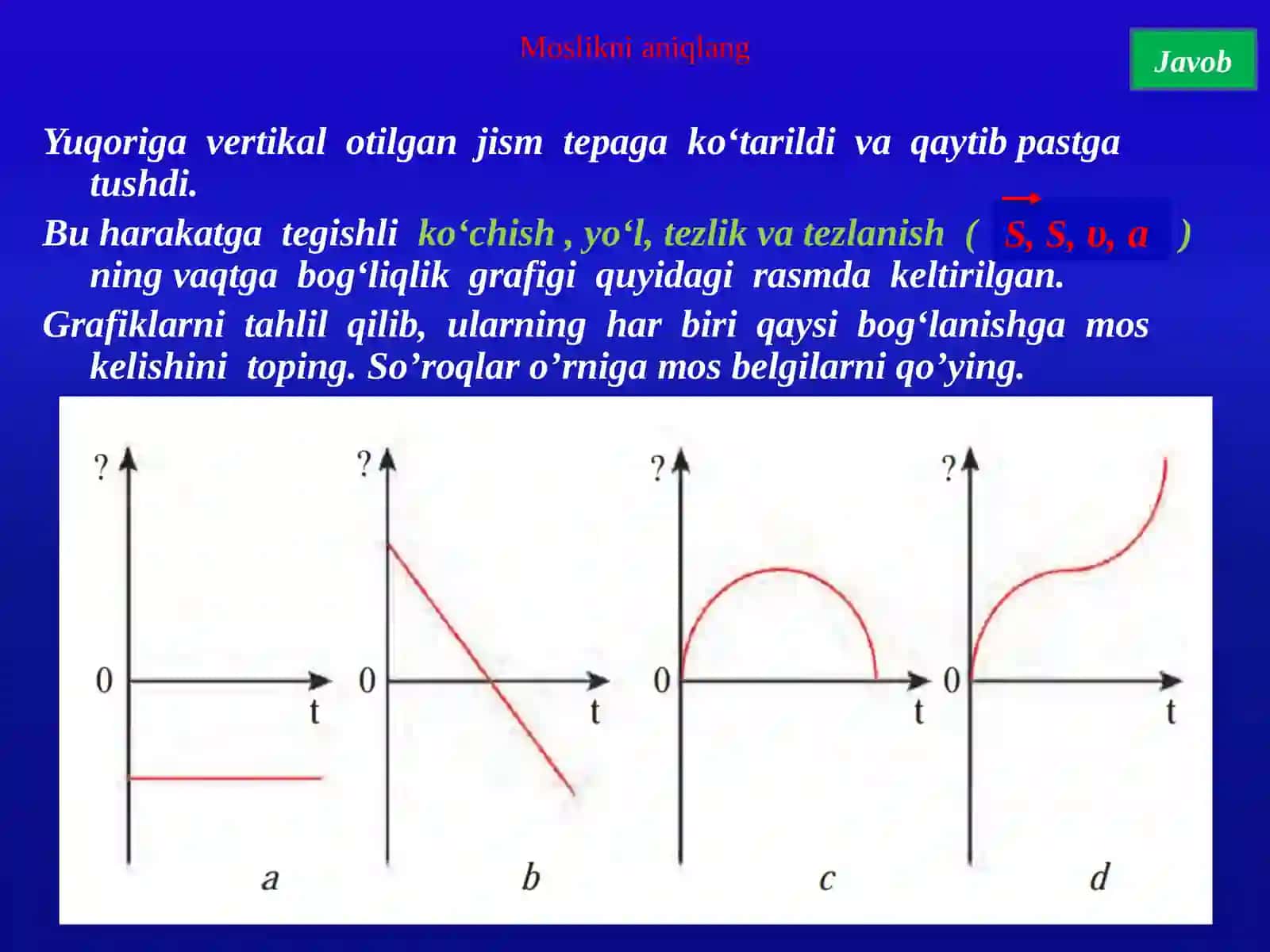 7-sinf Fizika fanidan Aylana bo'ylab harakat ochiq dars taqdimot 3