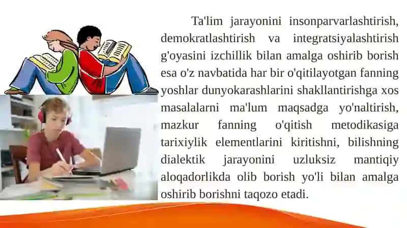 Ta'lim-tarbiya tizimida tarix o'rganishga integratsion yondoshish 3