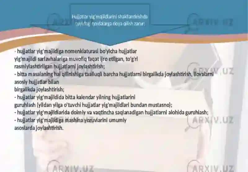 Hujjatlarning yig'ma jildlari 3