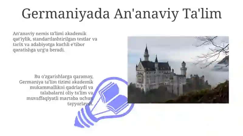 Germaniyada An'anaviy Ta'lim 3