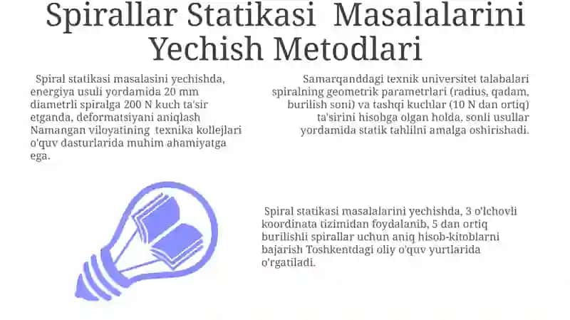 Spirallar Statikasi 3