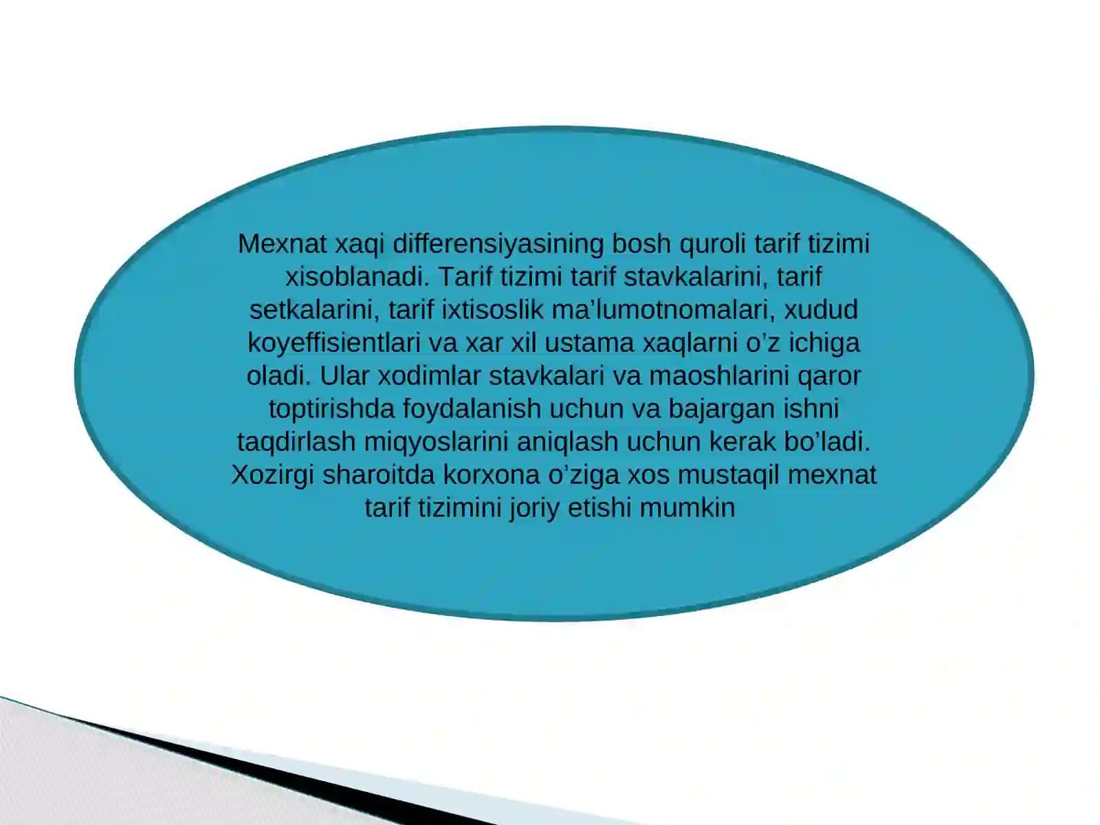 Korxonalarda mеhnаtgа hаq to’lаshni tаshkil qilishni tаrаqqiyoti 3